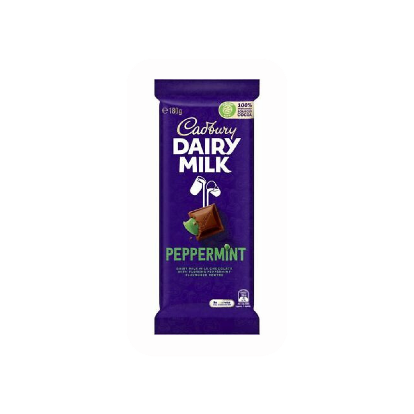 Cadbury Dairy Milk- Peppermint (180g)
