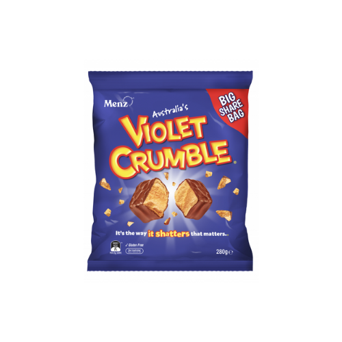 Robern Menz Violet Crumble Big Share Bag (280g)