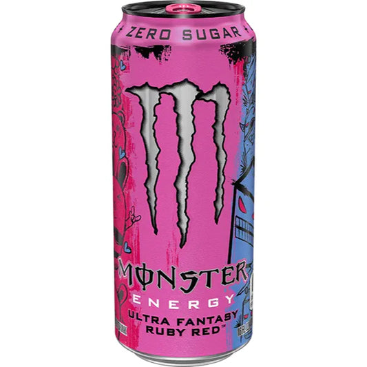 Monster Energy Ultra Fantasy Ruby Red - Canandian