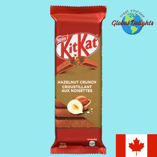 Kit Kat Hazelnut Crunch 120g (Canadian Import)