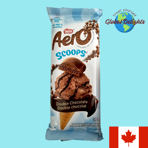 Aero Scoops Double Chocolate 105g (Canadian Import)